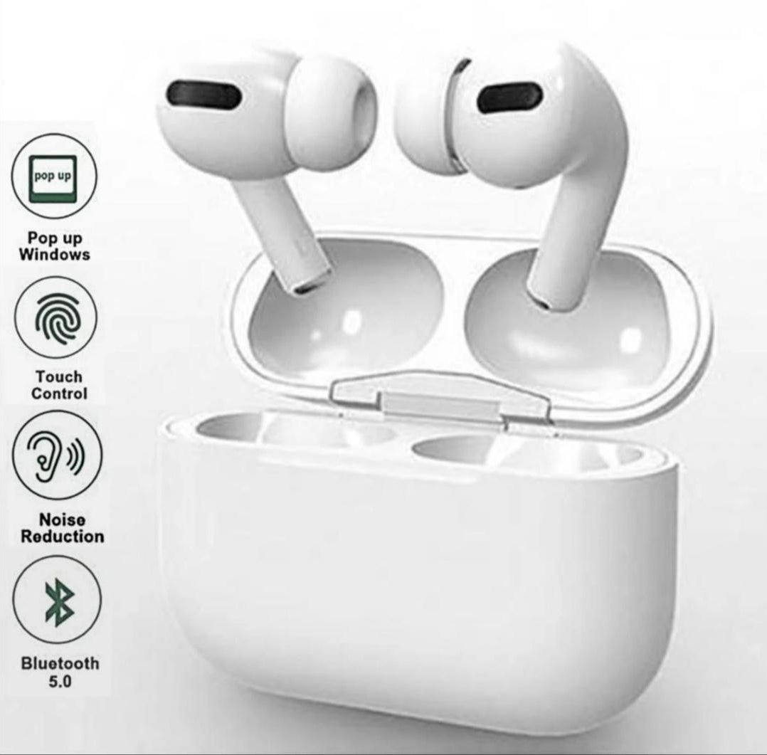 Wireless Airpods with Noise Cancellation & Smart Touch