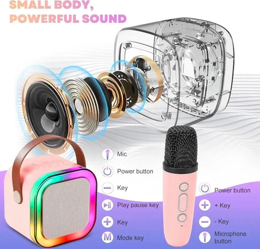 Compact Bluetooth Speaker with Rechargeable Battery - Mini Design