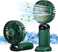 Handheld Mini Fan Strong Wind USB Rechargeable Fan 180° Adjustable Head